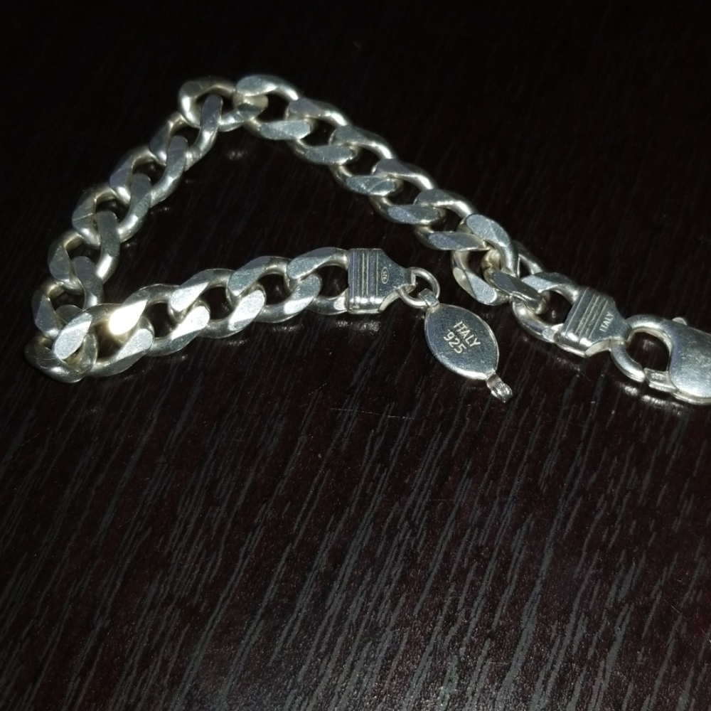 Vintage Italy 925 sterling silver bracelet